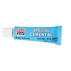 Speciaal cement blauw 4 gram cfk-vrij